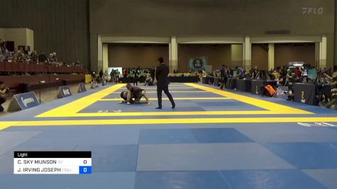 CODA SKY MUNSON vs JACOB IRVING JOSEPH 2024 Pan IBJJF Jiu-Jitsu No-Gi Championship