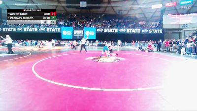 Boys 1B/2B 215 Cons. Round 1 - Austin Stein, Asotin vs Zachary Curley, Jenkins (Chewelah)