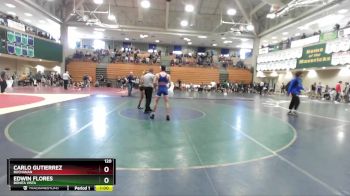 120 lbs Cons. Round 6 - Carlo Gutierrez, Buchanan vs Edwin Flores, Bonita Vista