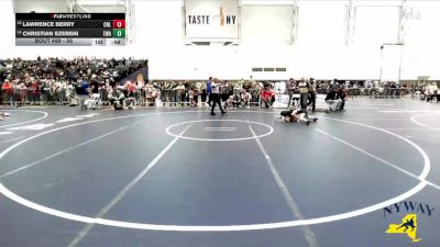 56 lbs Cons. Round 2 - Lawrence Berry, Club Not Listed vs Christian Szebeni, Empire Wrestling Academy