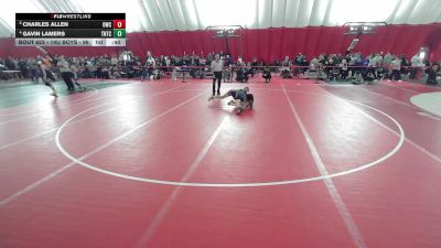 14U Boys - 96 lbs Quarters - Charles Allen, Oconomowoc Wrestling Club vs Gavin Lamers, Team Nazar Training Center