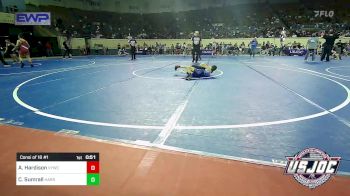 61 lbs Consi Of 16 #1 - Archer Hardison, Verdigris Youth Wrestling vs Colten Sumrall, Harrah Little League Wrestling