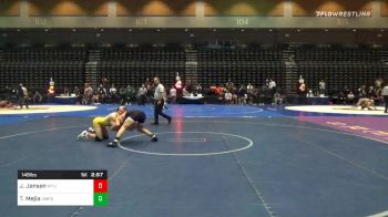 149 lbs Prelims - Jaron Jensen, Wyoming vs Titus Mejia, Umpqua