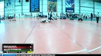 72 lbs Rd# 7- 10:45am Saturday Final Pool - Brycen Kotenbeutel, PA Blue vs Braylon Butts, NCWAY National Team