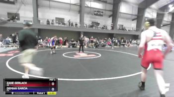 157 lbs Champ. Round 2 - Zane Gerlach, AK vs Demian Garcia, CA