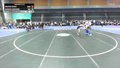 126 lbs Consi Of 32 #1 - Weston Davis, Wasatch vs Hudson Osborne, Bingham