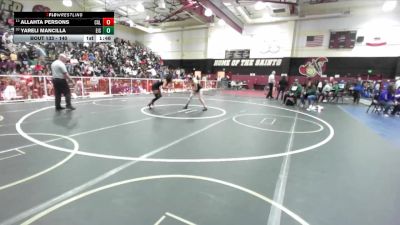 140 lbs Champ. Round 1 - Allahta Persons, Calabasas vs Yareli Mancilla, Eisenhower