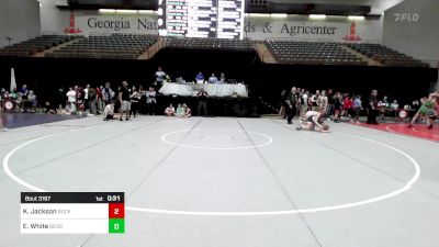 110 lbs Rr Rnd 5 - Kaydee Jackson, Rockmart Takedown Club vs Ellah White, Georgia