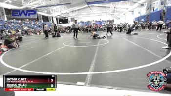 72 lbs Placement (4 Team) - Thayne Miller, Victory Wrestling vs Snyder Kurtz, East Kansas Eagles Gold