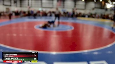 113 lbs Semis & 1st Wb (8 Team) - Xavier Kovacs, GREAT BRIDGE WRESTLING CLUB vs Xaiden Wynn, FCA LYNCHBURG