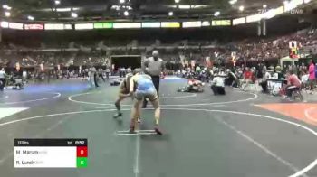 113 lbs Consi Of 16 #1 - Mark Marum, Team Marum vs Riley Lundy, New Plymouth