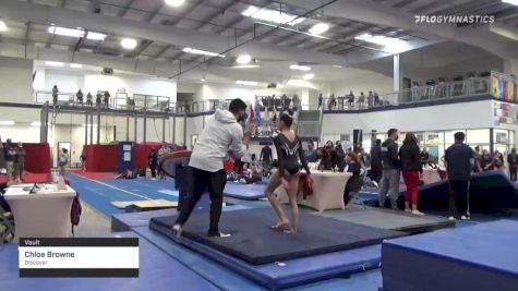 Chloe Browne - Vault, Discover - 2021 Region 3 Women's Championships