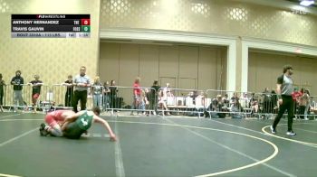 113 lbs Round Of 128 - Anthony Hernandez, The Stable WC vs Travis Gauvin, Fossil Ridge/Bear Cave