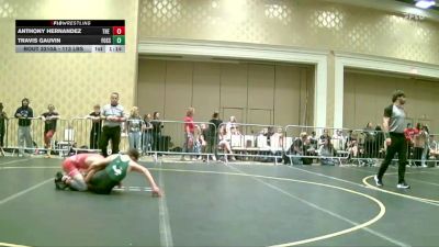 113 lbs Round Of 128 - Anthony Hernandez, The Stable WC vs Travis Gauvin, Fossil Ridge/Bear Cave
