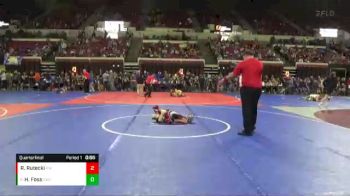 74 lbs Quarterfinal - Hazen Foss, Sidney Wrestling Club vs Rowdy Rutecki, Project Wrestling