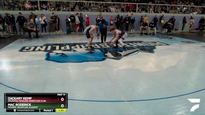 125 lbs Round 1 - Mac Roderick, Pioneer Grappling Academy vs Zackary Kemp, Soldotna Whalers Wrestling Club