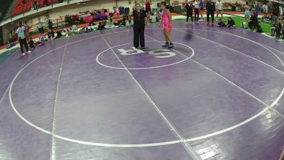 150 lbs Ezmerelda Fuller, Oklahoma 2 HS Girls vs Heidi LaTourrette, Colorado HS Girls