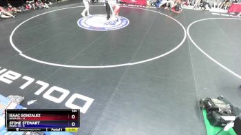 144 lbs Round 4 (16 Team) - Isaac Gonzalez, OCWA-FR vs Stone Stewart, MDWA-FR