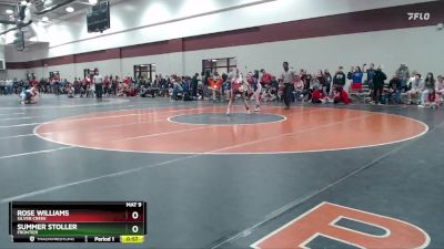 105 lbs Semifinal - Summer Stoller, Frontier vs Rose Williams, Silver Creek