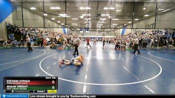 73 lbs Cons. Round 2 - Rogan Wright, West Jordan Jaguars vs Stetson Syphus, Mountain Ridge Youth