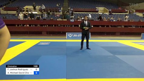 Flavio Joshua Rodriguez Cuevas vs Alan Michael David Chow 2024 Pan IBJJF Jiu-Jitsu No-Gi Championship