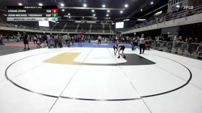 74 lbs Quarterfinal - Logan Lewis, Pennsville Township vs John-Michael Yedziniak, Hampton