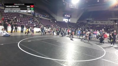 67 lbs Champ. Round 3 - Killian Collins, Bear Cave Wrestling Club vs Armani Castaneda, Top Rank