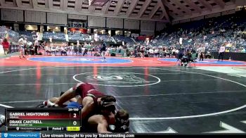 2A-150 lbs Quarterfinal - Drake Cantrell, Fannin County HS vs Gabriel Hightower, Vidalia