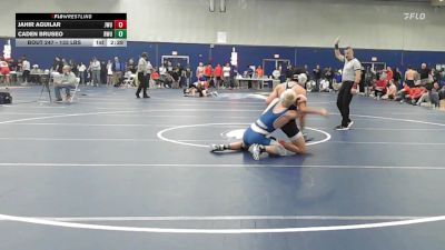 133 lbs Quarterfinal - Jahir Aguilar, Johnson & Wales (RI) vs Caden Bruseo, Roger Williams
