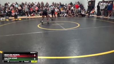 18 lbs Round 3 - Braylen McNeal, Waverly-Shell Rock vs Dalton Howe, Waukon