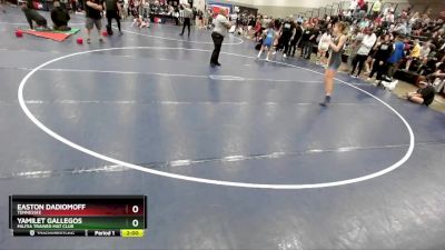 95 lbs Quarterfinal - Yamilet Gallegos, Militia Trained Mat Club vs Easton Dadiomoff, Tennessee