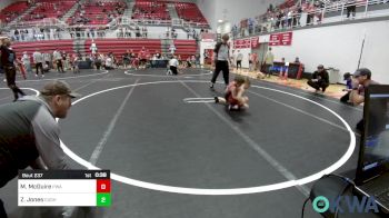 60 lbs Semifinal - Marshall McGuire, Perry Wrestling Academy vs Zayden Jones, Cushing