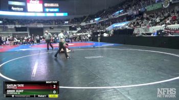 7A 132 lbs Semifinal - Grier Hunt, Enterprise HS vs Gatlin Tate, Prattville