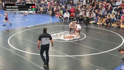 126 lbs Semifinal - Miles Torres, Southwestern vs Logan Fuller, Chautauqua Lake