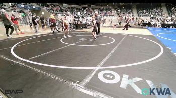66 lbs Quarterfinal - Wyatt Garcia, Wagoner Takedown Club vs Silvie Rodanski, Cleveland Takedown