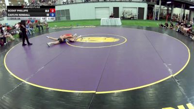 115 lbs Scout Phillips, Ohio Red vs Caitlyn Kendall, Oregon