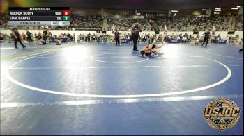 85 lbs Round Of 16 - Kelson Scott, Woodward Youth Wrestling vs Liam Garcia, Shelton Wrestling Academy