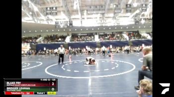 125 lbs Round 3 - Bridger Lehman, Southern Tioga vs Blake Fry, Buffalo Valley Wrestling Club