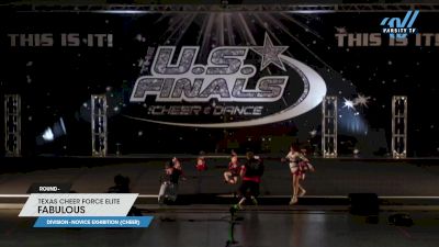 Texas Cheer Force Elite - Fabulous [2024 Novice Exhibition (Cheer)] 2024 The U.S. Finals: Vegas