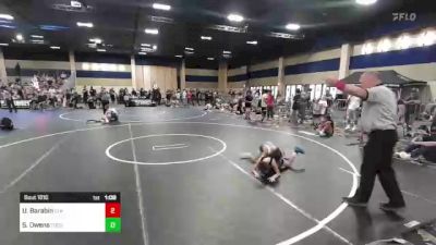 69 lbs Rr Rnd 4 - Uriah Barabin, Elk Grove Wr Ac vs Summit Owens, Tucson Cyclones