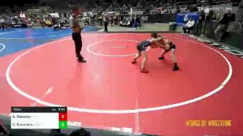 70 lbs Rd Of 32 - Adin Wessley, Maize vs Cooper Summers, Prodigy Wrestling