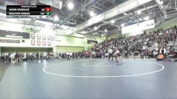 106 lbs Cons. Round 3 - Jason Gonzalez, CARSON vs Braxton Jordan, CHATSWORTH