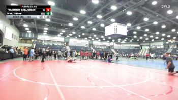 184 lbs Cons. Round 3 - Wyatt Goff, Mt. Olive vs Matthew Cael Green, Georgetown (KY)