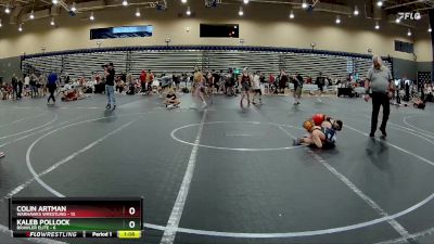 84 lbs Round 5 (8 Team) - Kaleb Pollock, Brawler Elite vs Colin Artman, Warhawks Wrestling