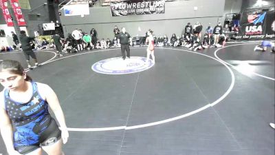 145 lbs Isabella Sermana, LAWA - Los Angles Wrestling Association vs Alexia Talbot, IEWA - Inland Empire Wrestling Association