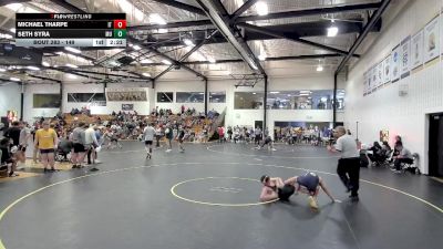 149 lbs Cons. Round 3 - Seth Syra, Marian vs Michael Tharpe, Indiana Tech