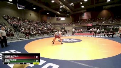 Cons. Round 2 - Jesse Nuttall, North Sanpete vs Gabe Toone, Morgan