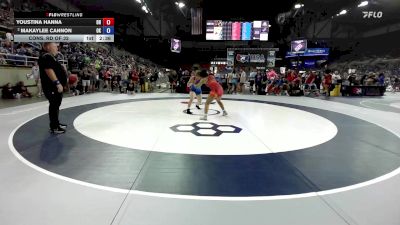 145 lbs Cons. Rd Of 32 - Youstina Hanna, OH vs Makaylee Cannon, OK