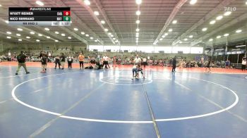 75 lbs Rr Rnd 3 - Wyatt Reiner, Eagles Wrestling vs Nico Serrano, Mat Warriors Blue