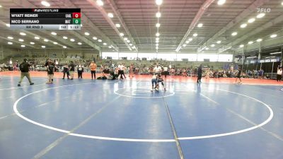 75 lbs Rr Rnd 3 - Wyatt Reiner, Eagles Wrestling vs Nico Serrano, Mat Warriors Blue